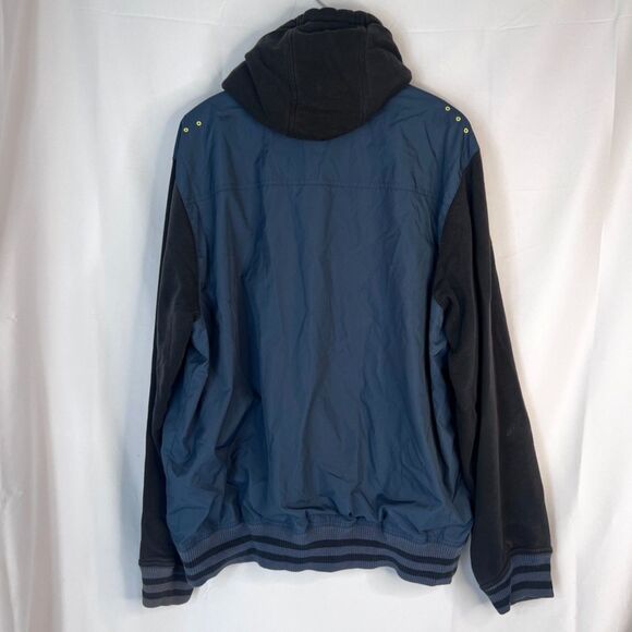 Nike Air Jordan Jumpman Varsity Hooded Snap Front Track Jacket Sweater Size XL - Picture 2 of 16